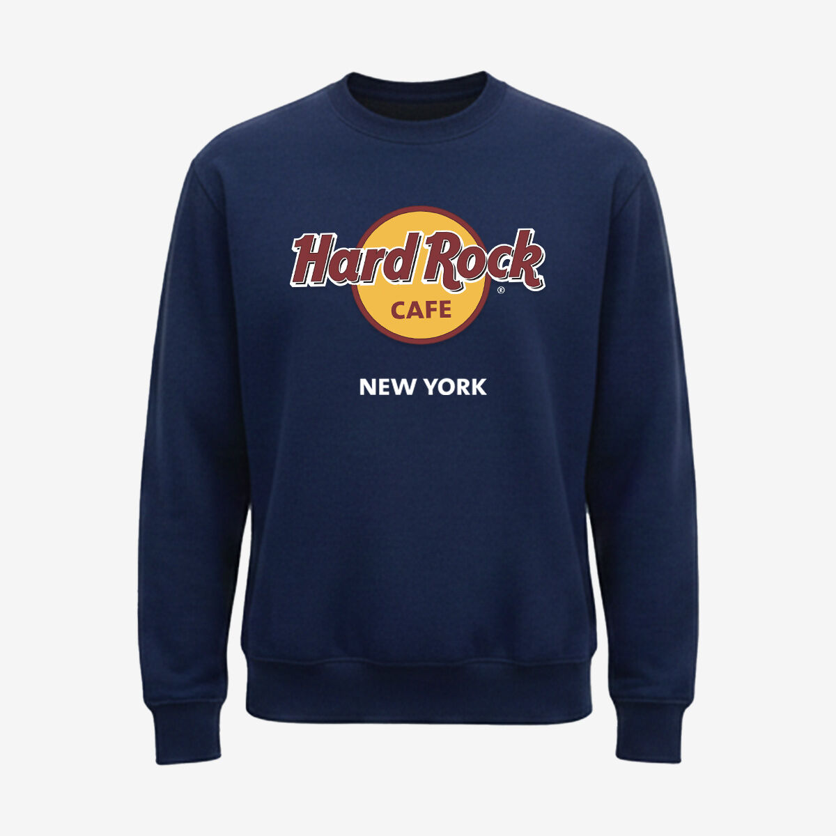 NIKE - hard rock cafe トレーナー Hard Rock Classic Logo Crewneck Fleece Pullover in Navy | Online